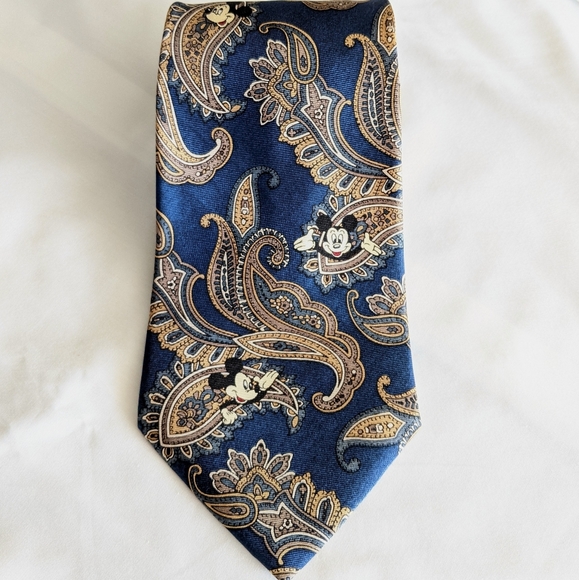 Balancine Mickey Mouse Silk Necktie - Picture 4 of 15